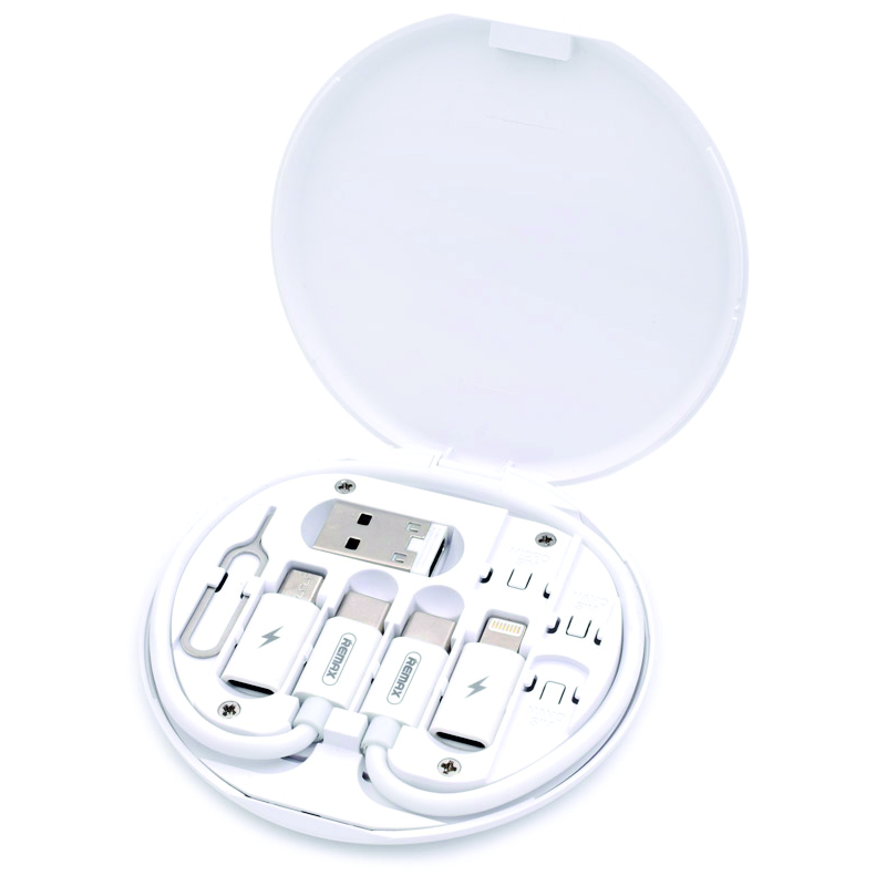 Remax RC190, Data Cable Set, Multifunction fast Charging, 60W, 3A(max)